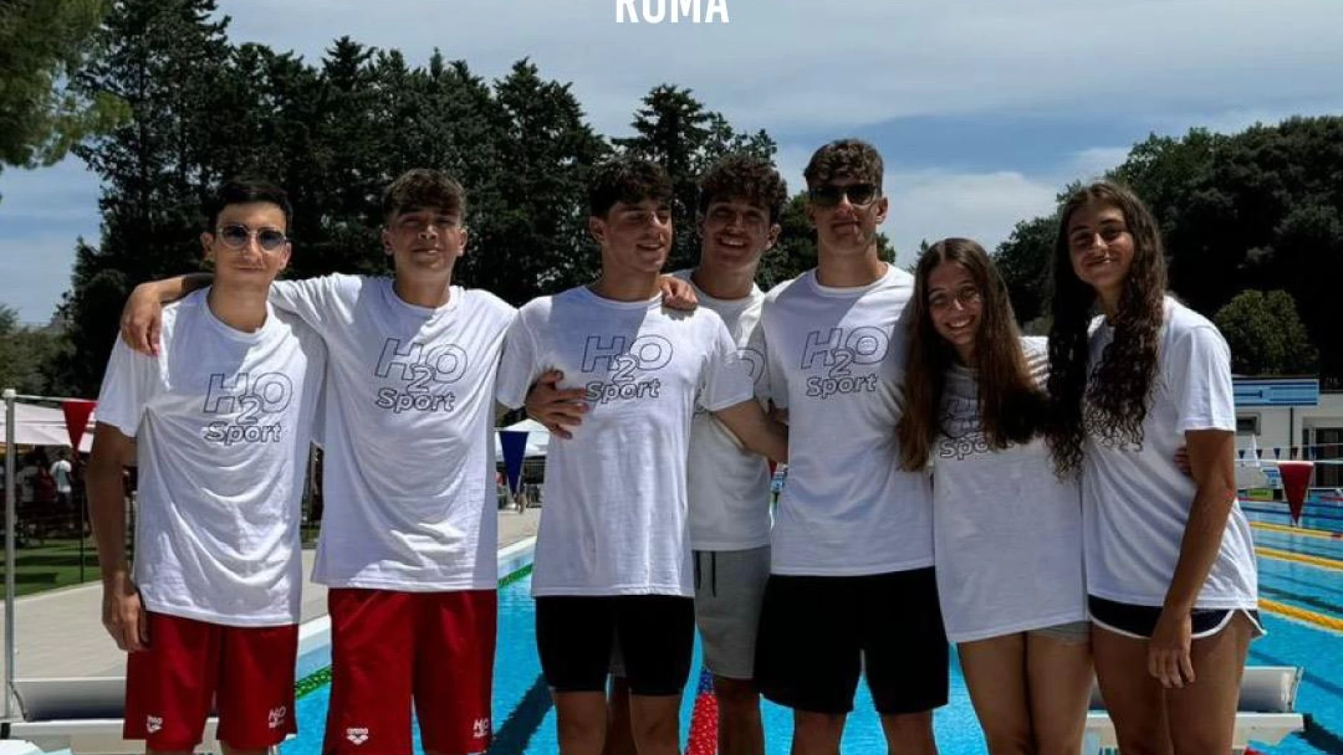 Nuoto: tricolori di Lifasaving, l’H20 Sport si fa onore nella capitale. Emanuele Florio raggiunge il quinto posto.